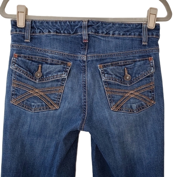 Tommy Hilfiger Vintage Sz 4L bootcut distressed leg hems X long | GUC - Picture 4 of 10